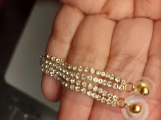 Pendientes fiesta brillantes strass