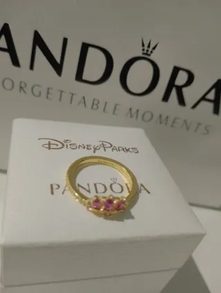 Anillo Pandora Rapunzel Tallas 48 50 52 54 56