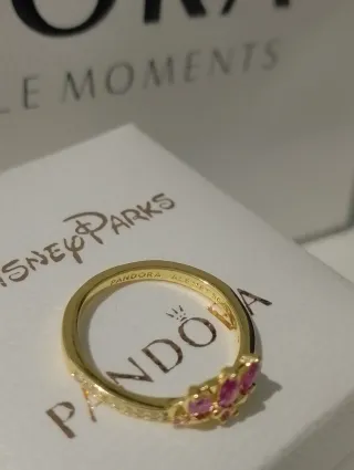 Anillo Pandora Rapunzel Tallas 48 50 52 54 56