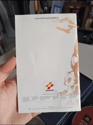 PS2 Metal Gear Solid 2 Edición Bundle Completa