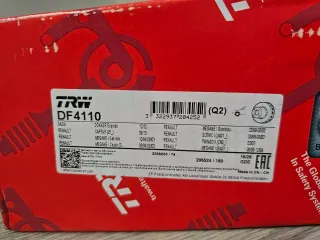 Discos de freno Renault Clio 5 TRW DF4110 280mm