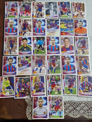 Cromos FC Barcelona 05-06 y 09-10