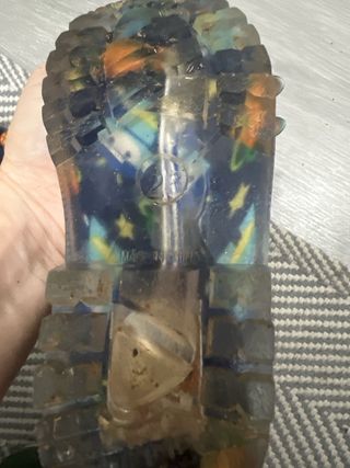 Stivali da acqua per bambini blu e multicolori TAGLIA 26