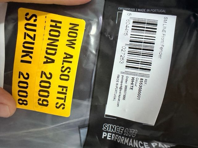 Guardabarros delantero SM LINE POLISPORT