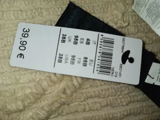 Intimissimi body nero taglia unica,con trasparenze