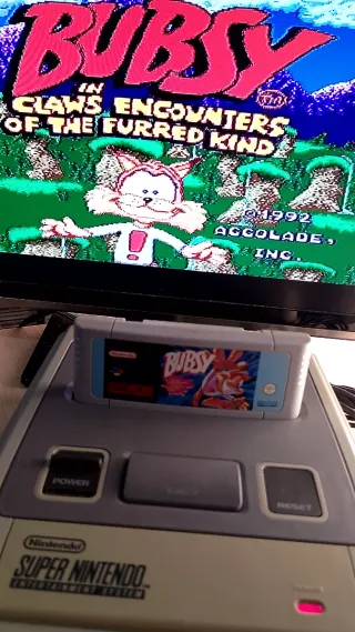 Bubsy SNES Nintendo
