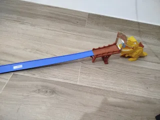 Pista Hot Wheels con doble loop