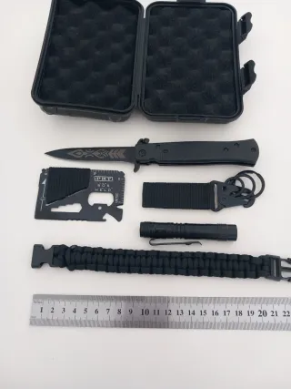 Kit Supervivencia Táctico Caza Camping