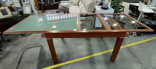 MESA EXTENSIBLE + CUATRO SILLAS