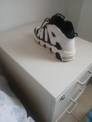 Sneakers Nike Air More Uptempo Nere e Bianche