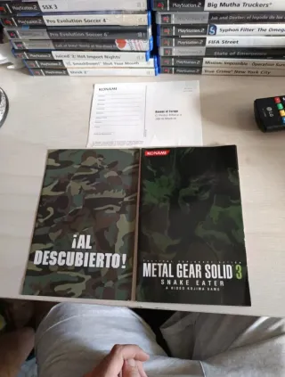 Metal Gear Solid 3 PS2 Completo