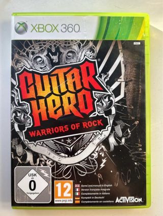 Juego Guitar Hero Warriors of Rock Xbox 360