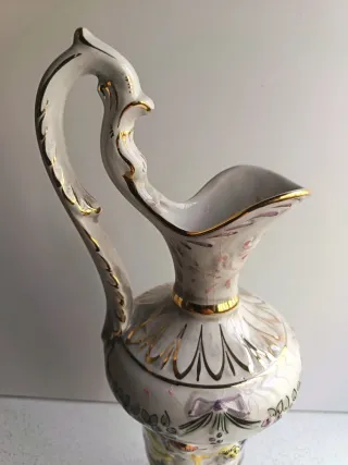 Jarra Porcelana Estilo Capodimonte