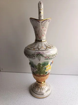 Jarra Porcelana Estilo Capodimonte