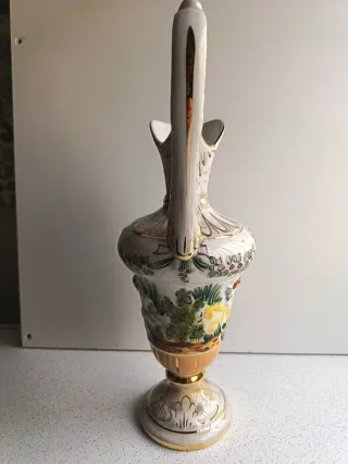 Jarra Porcelana Estilo Capodimonte