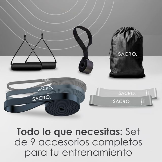 Bandas de resistencia SACRO.