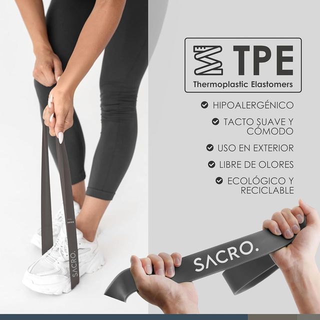 Bandas de resistencia SACRO.