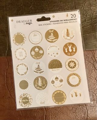 Set de pegatinas y posavasos Draeger (París)