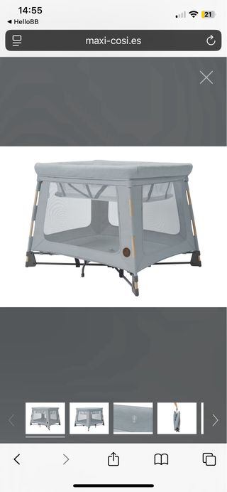 Cuna de viaje MaxiCosi NUEVA