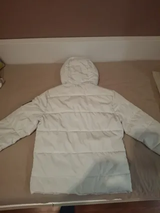 Chaqueta Hollister Blanca Talla XS