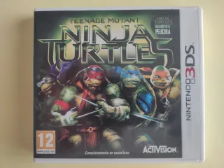 TMNT Tortugas Ninja Jóvenes Mutantes NDS