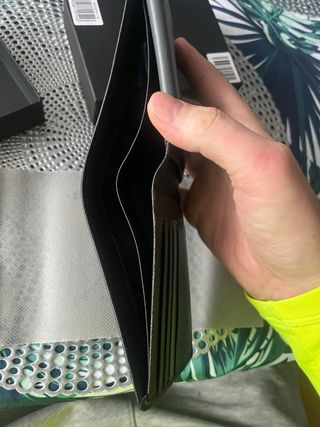 Cartera Piel Piquadro Negra A Estrenar !!