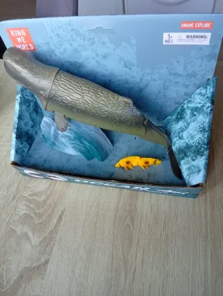 Juguete Cachalote Móvil 20cm Plástico