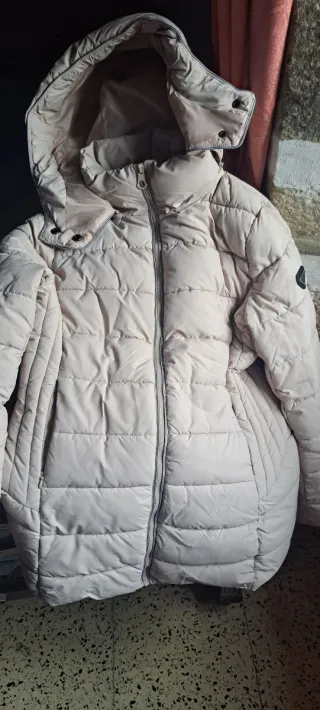 Cazadora gordita invierno