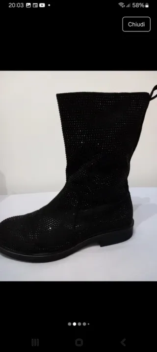 Stivaletto donna Loraferres nero