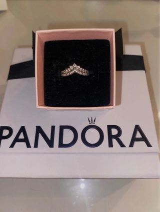 Anillo Pandora Corona Plata
