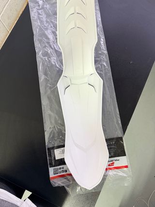 Guardabarros Delantero Universal Supermotard Blanc