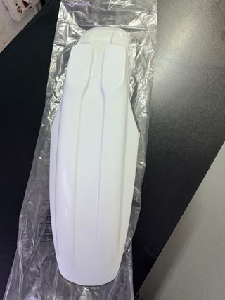 Guardabarros Delantero Universal Supermotard Blanc