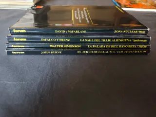 Pack 4 Novelas Gráficas: Hulk, Spiderman, Thor, 4F