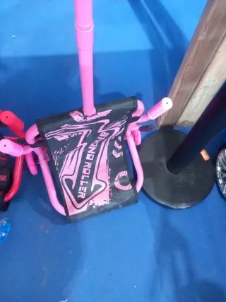 Patinete rosa para niños