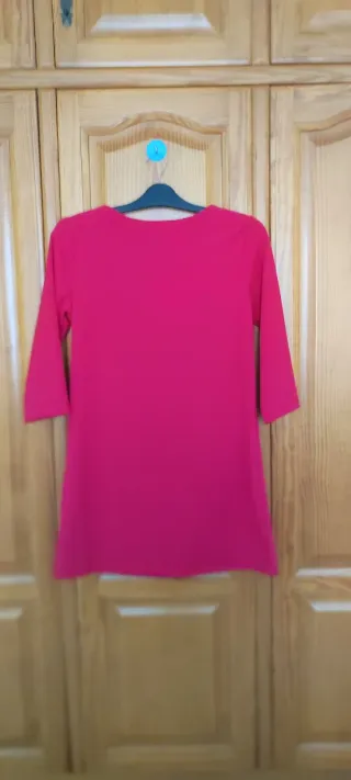 Vestido rojo mujer con pedrería