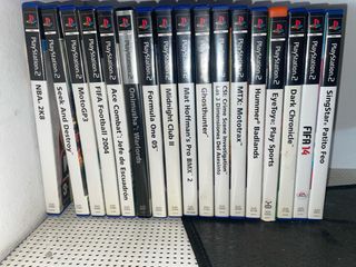 Lote 15 Juegos PS2: NBA 2K8, FIFA 14, SingStar