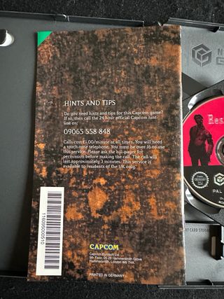 Resident Evil Nintendo GameCube - Gioco