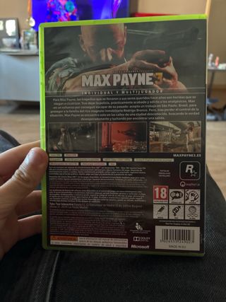 Max Payne 3 Xbox 360 Rockstar Games