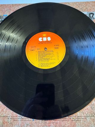 LP vinilo We Are The World USA for Africa 1985