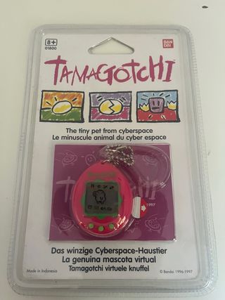 Tamagotchi Bandai Rosa 1997 Precintado