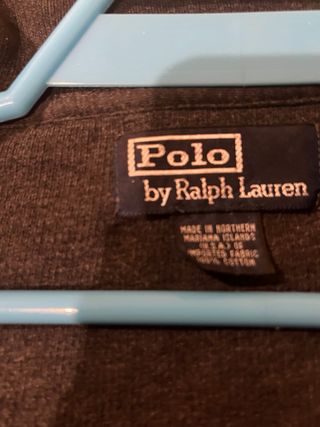 Sudadera Polo Ralph Lauren Gris Media Cremallera