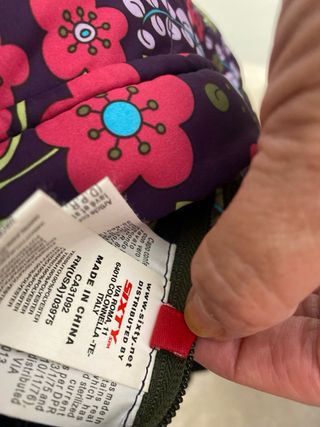 Chaleco plumífero estampado