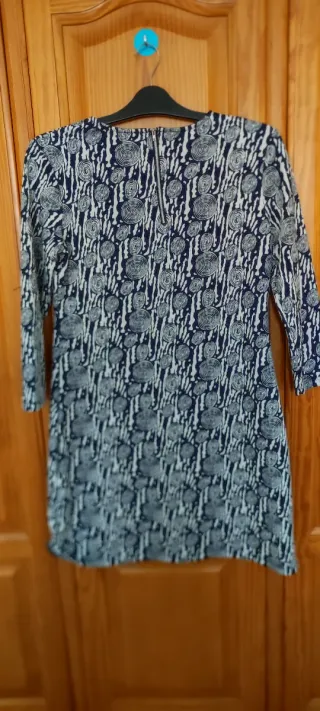 Vestido estampado mujer