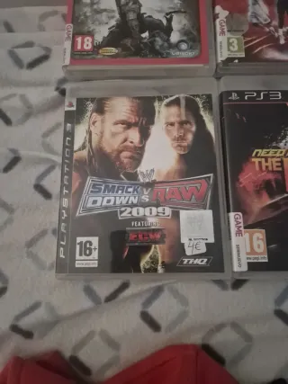 Confezione 4 Giochi PS3: WWE, Assassin's Creed, Need for