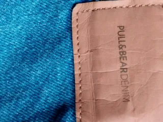 Minifalda vaquera Pull&Bear azul