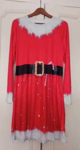 Vestido Mamá Noel sin estrenar