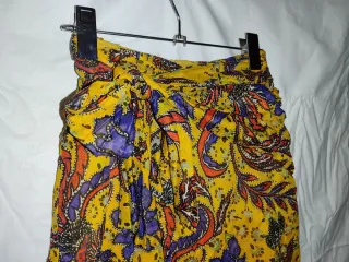 Falda Mango Estampada Mujer