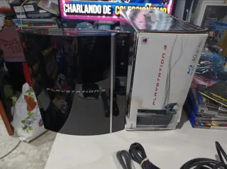 PS3 Fat 40 GB Sony Negra