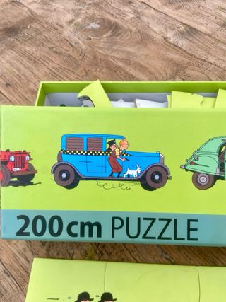 Oferta, 2 Puzzles de  Tintín 200cm 52 piezas