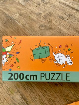 Oferta, 2 Puzzles de  Tintín 200cm 52 piezas